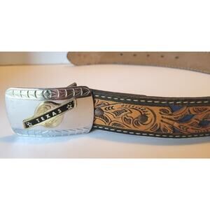 Wright Western Leather Belt Harfis Western Center Child "Christopher"